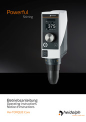 Heidolph Hei-TORQUE Precision Betriebsanleitung