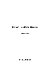 Steamery Cirrus 1 Benutzerhandbuch