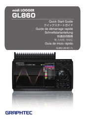GRAPHTEC midi LOGGER GL860 Schnellstartanleitung
