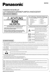 Panasonic WH-SDC0316M9E8 Installationshandbuch