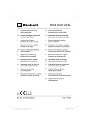 EINHELL 34.336.50 Originalbetriebsanleitung