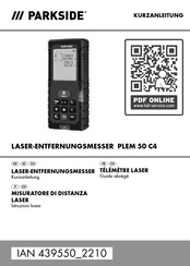 Parkside 439550 2210 Kurzanleitung