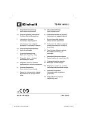 EINHELL 45.143.20 Originalbetriebsanleitung