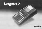 Olivetti Logos 7 Bedienungsanleitung