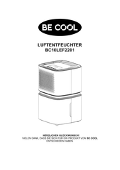 Be Cool BC10LEF2201 Bedienungsanleitung