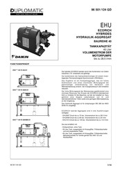 Daikin DUPLOMATIC EHU3007-40-YC-Q045 Bedienungsanleitung