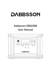 DABBSSON DBS2300 Benutzerhandbuch