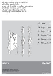 Assa Abloy N8472 Montageanleitung