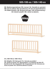 fillikid 505-100- Serie Bedienungsanleitung