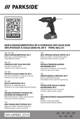 Parkside PHPA 20-Li A1 Bedienungs- Und Sicherheitshinweise Originalbetriebsanleitung