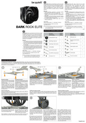 Be Quiet! DARK ROCK ELITE Kurzanleitung