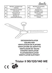 Casafan Tristar II 90 WE Montage- Und Bedienungsanleitung
