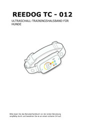Reedog TC-012 Benutzerhandbuch