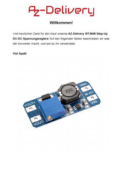 AZ-Delivery MT3608 Bedienungsanleitung