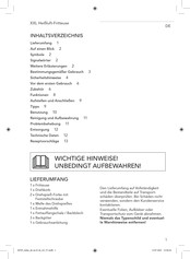 MAXXMEE 04703 Bedienungsanleitung