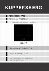 Kuppersberg ICI 625 Technischer Pass