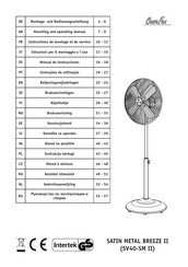 Casafan SATIN METAL BREEZE II Montage- Und Bedienungsanleitung