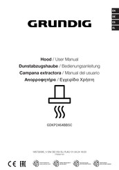 Grundig GDKP2464BBSC Bedienungsanleitung