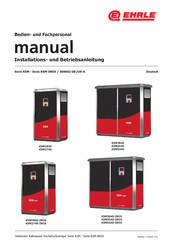 Ehrle KSM4540 Installation Und Betriebsanleitung