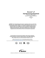 Nordson Encore LT Bedienungsanleitung