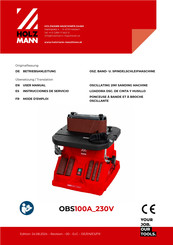 Holzmann OBS100A 230V Betriebsanleitung