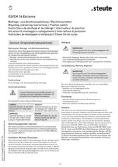 steute EM 14 Montage- Und Anschlussanleitung
