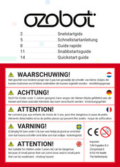 Ozobot Evo & Bit+ Schnellstartanleitung