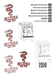 Bezzera SOLE LUCE Bedienungsanleitung