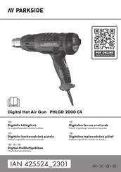 Parkside PHLGD 2000 C4 Originalbetriebsanleitung