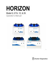 Drucker Diagnostics HORIZON 6FA Bedienungsanleitung
