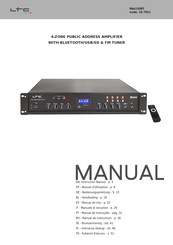 Ltc Audio PAA150BT Bedienungsanleitung