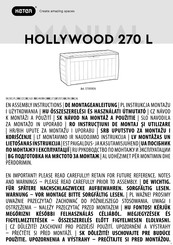 Keter HOLLYWOOD 17191974 Montageanleitung