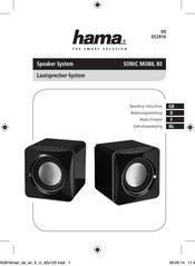 Hama SONIC MOBIL 80 Bedienungsanleitung