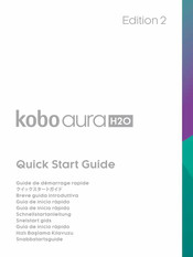 Kobo auraH20 Schnellstartanleitung