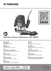 Parkside POF 1200 E4 Originalbetriebsanleitung