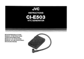 JVC CI-E503 Bedienungsanleitung