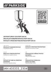 Parkside PDFP 500 D4 Originalbetriebsanleitung