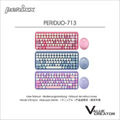 Perixx PERIDUO-713 Bedienungsanleitung