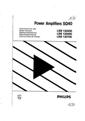 Philips LBB 1307/00 Gebrauchsanleitung