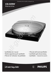 Philips JackRabbit JR12CDRW Bedienungsanleitung