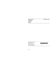Zanker ZKF 180 B Bedienungsanleitung
