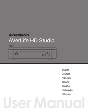Avermedia AVerLife HD Studio Bedienungsanleitung