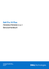 Dell Pro 14 Plus Benutzerhandbuch