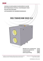 Salda RIS 700HE EKO 3.0 Bedienungsanleitung