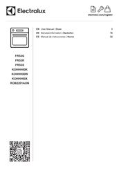 Electrolux FR53S Benutzerinformation