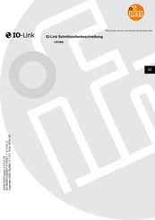 ifm LR7009 Schnittstellenbeschreibung