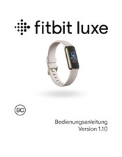 Fitbit luxe Bedienungsanleitung