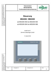 ZEMMLER MS4200 Bedienungsanleitung