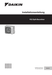 Daikin R32-Serie Installationsanleitung