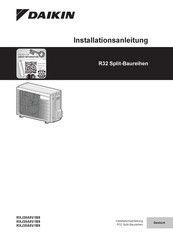Daikin R32-Serie Installationsanleitung